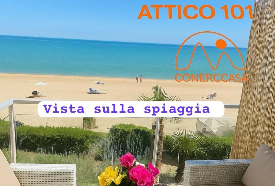 Conero Casa - Marcelli Di Numana In Via Litoranea 101 Sul Mare Vista Spiaggia Con Parcheggio Esclusivo מראה חיצוני תמונה